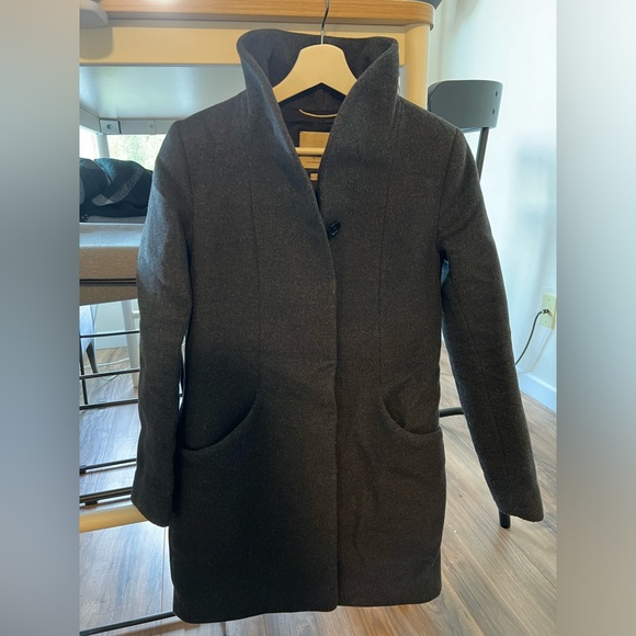 Aritzia Wilfred Cocoon Wool Cashmere Coat XS - Picture 2 of 7